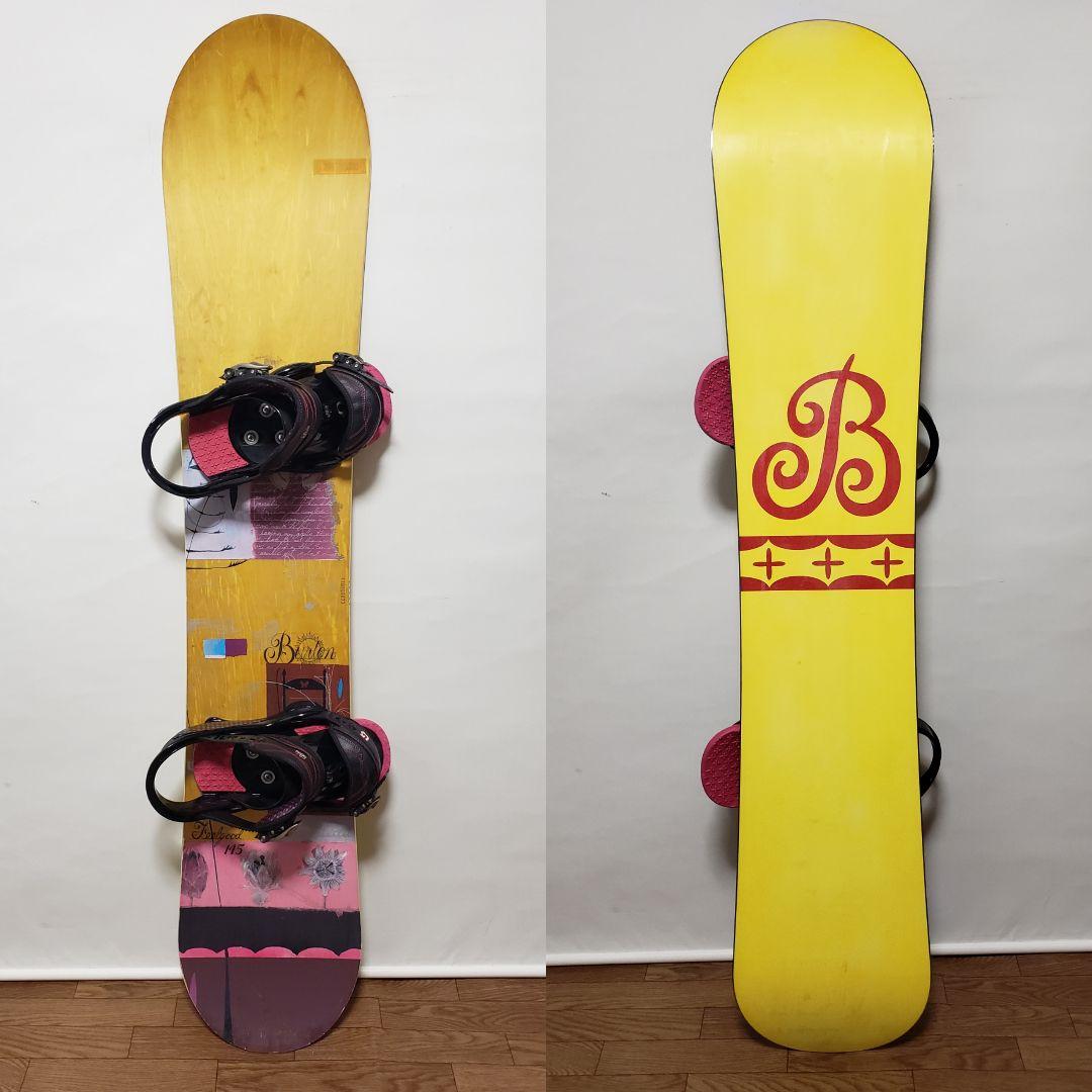 BURTON FEELGOOD 145cm スノーボードセット