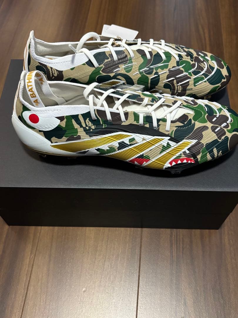 シューズ 26cm BAPE adidas Predator Elite FG CAMO