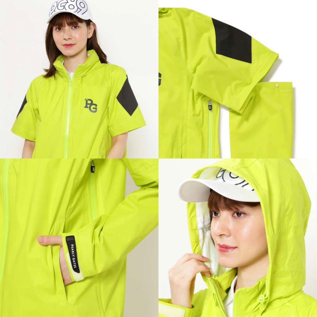 ★パーリーゲイツPEARLYGATESレインウェアフルジップジャケット&パンツ★