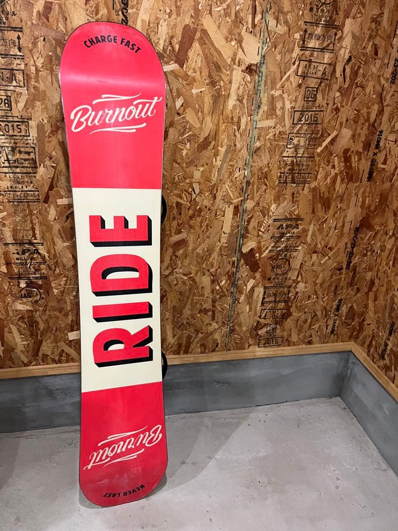 RIDE BURNOUT 158㎝　ビンディングセット 美品　即日発送可能