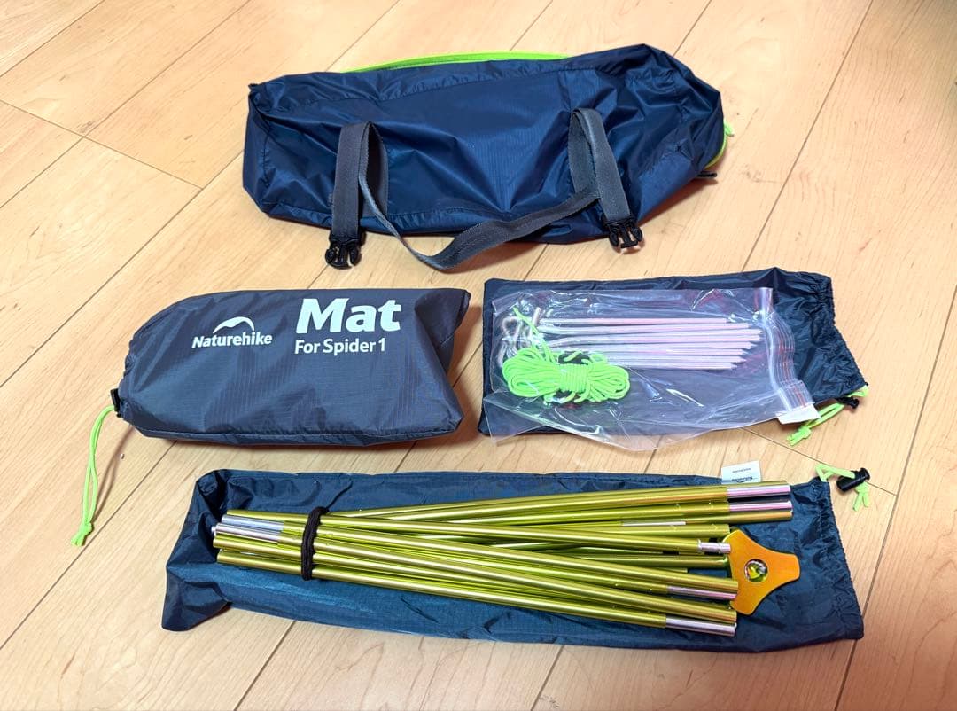 未使用品　ネイチャーハイク　ソロテントNaturehike Spider1