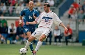 【ほぼ新品の当時物！】ジネディーヌ・ジダン/フランス代表/98年W杯/アウェイ