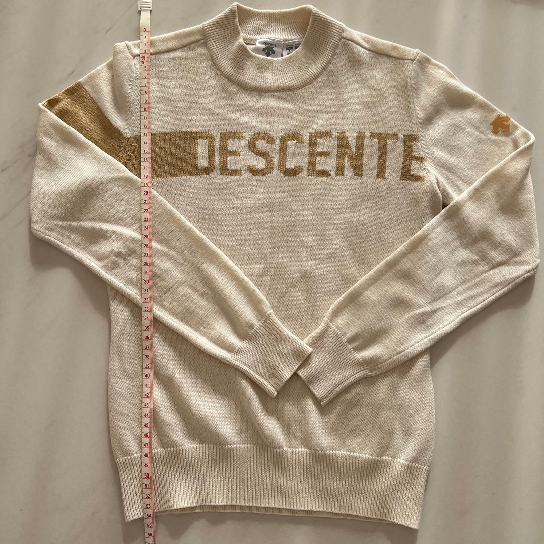 DESCENTE ゴルフ セーター（S）・スカート（M）セット