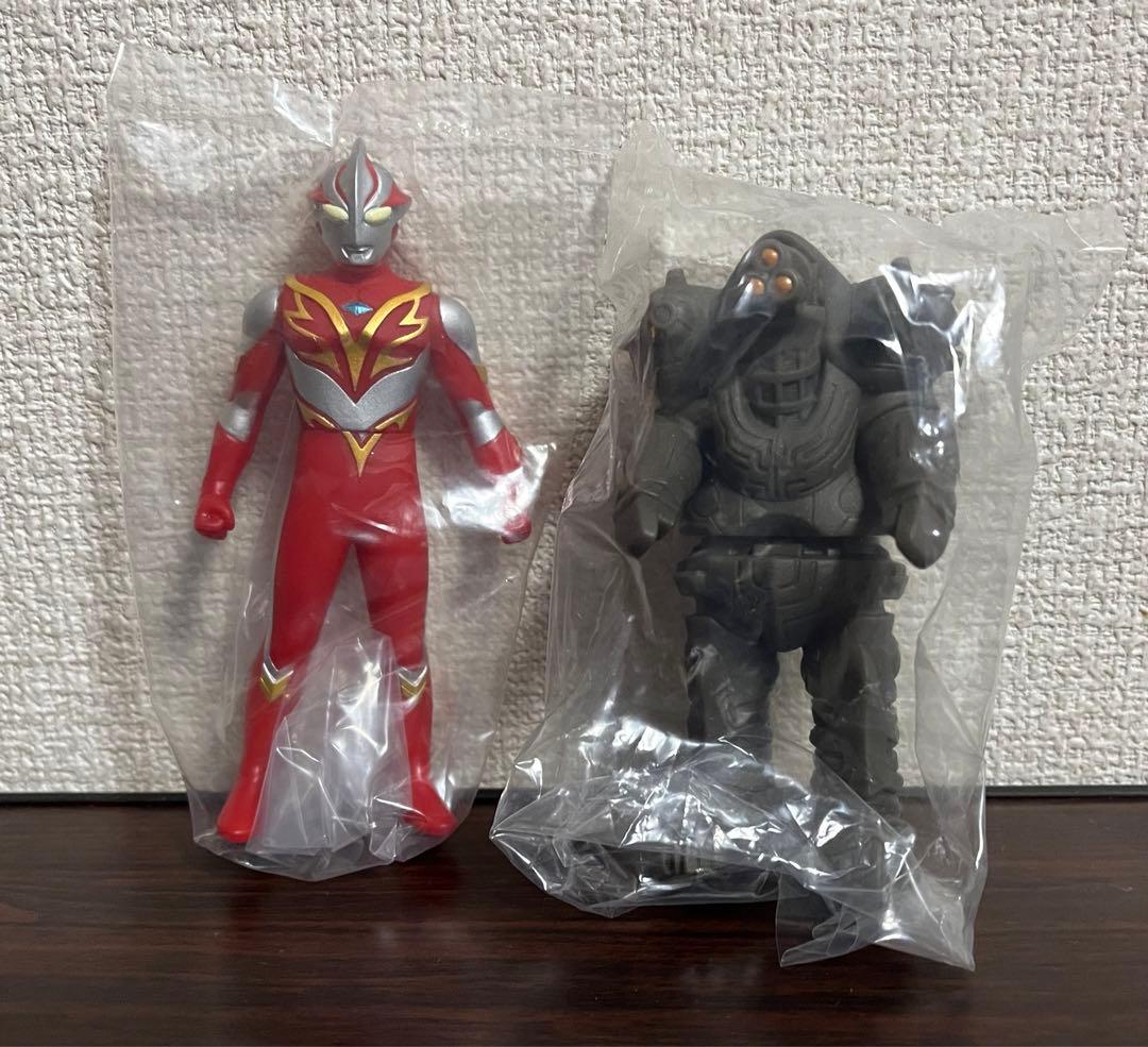 対決セット ウルトラマンギンガビクトリー エタルガー 食玩 フィギュア ソフビ