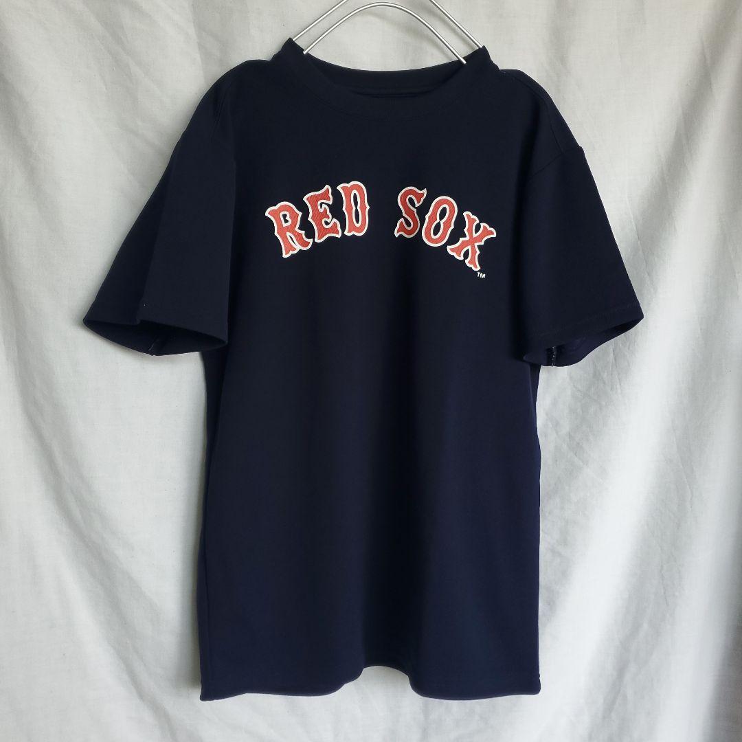 00s BOSTON REDSOX 松坂大輔 プレイヤーズ 半袖 Tシャツ 紺