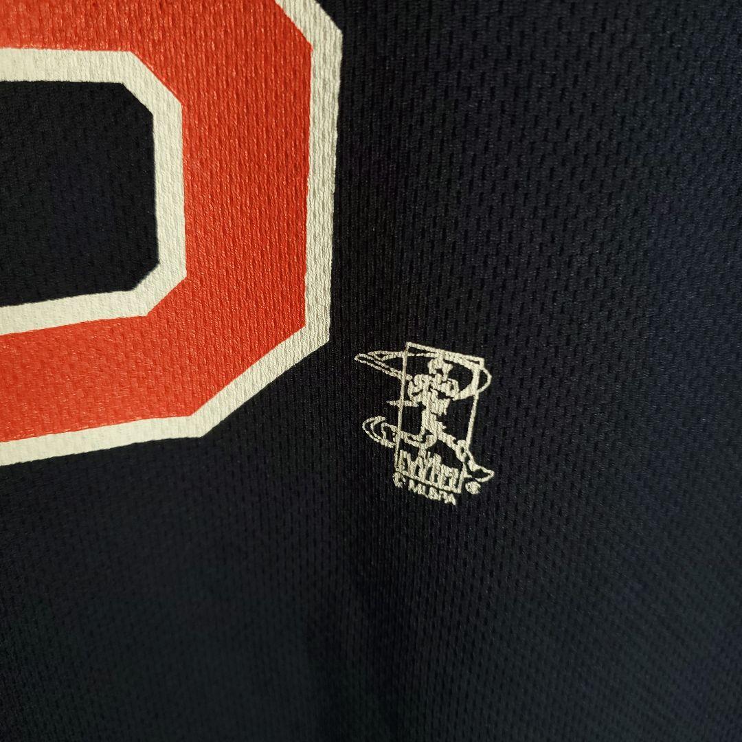 00s BOSTON REDSOX 松坂大輔 プレイヤーズ 半袖 Tシャツ 紺