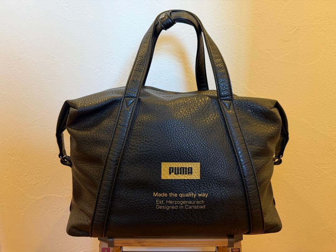 PUMA/プーマ ゴルフ ボストンバッグ【ブラック】
