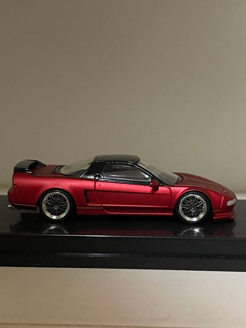 1/64　イグニッションモデル　ホンダ　NSX（NA1）　マットレッドメタリック