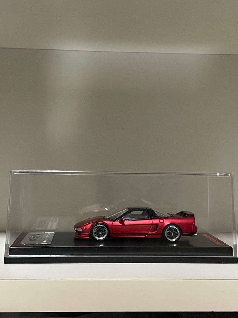 1/64　イグニッションモデル　ホンダ　NSX（NA1）　マットレッドメタリック