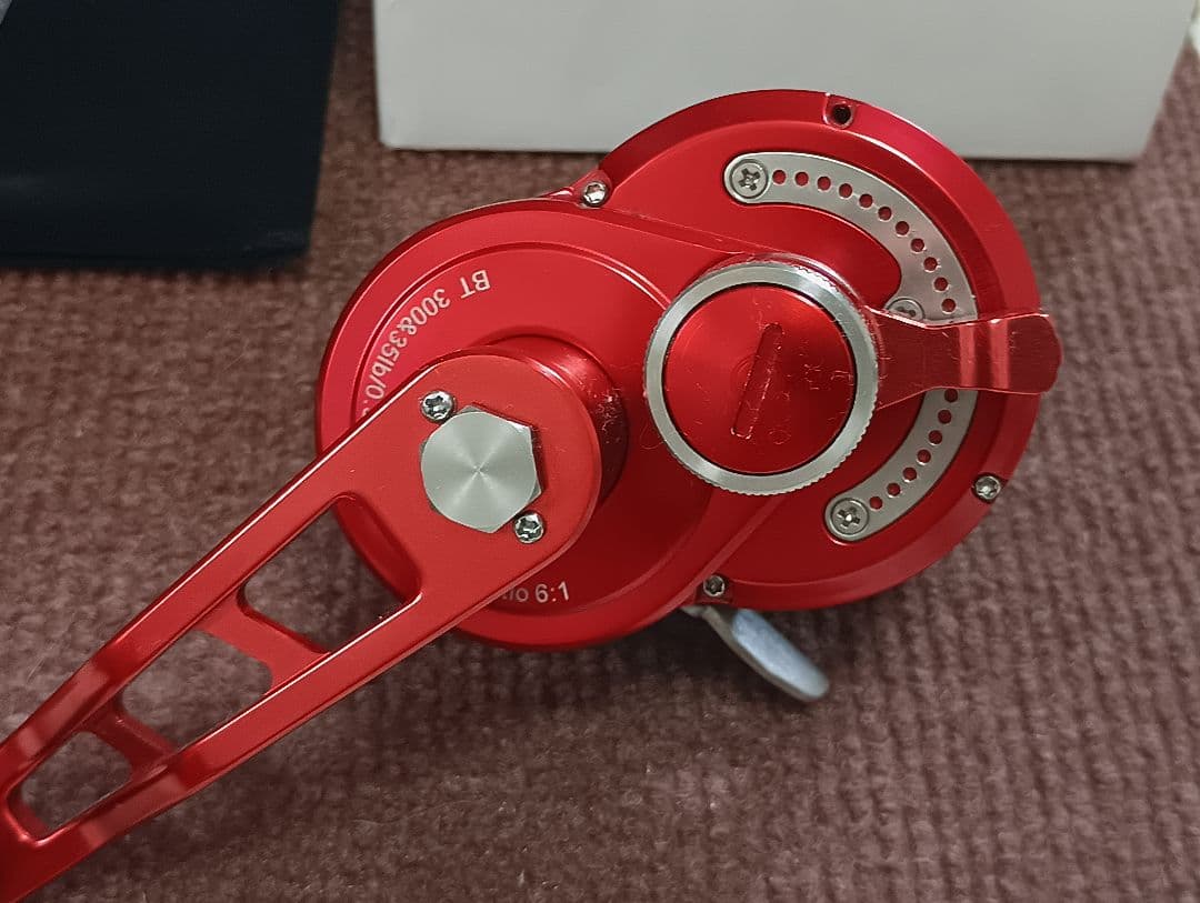 TB 300L 赤色 レバードラグリール 左ハンドル