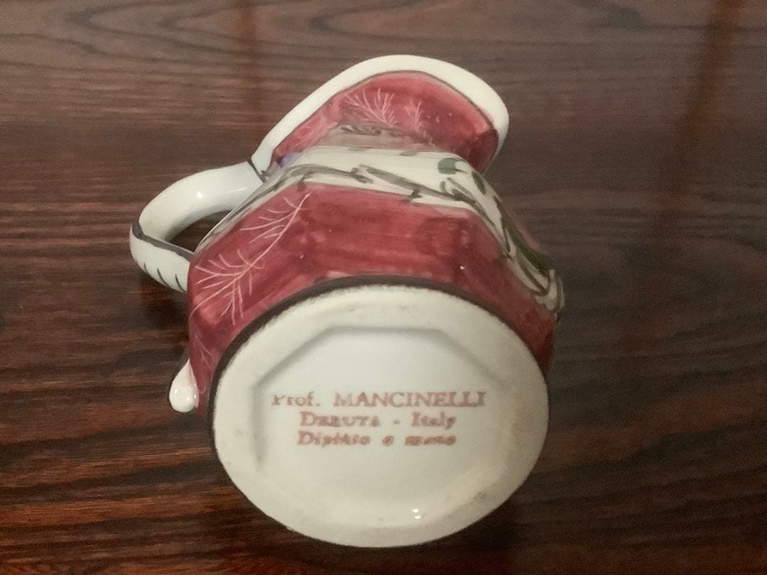Prof.MANCINELLI Deruta イタリア製　デミタスコーヒーセット