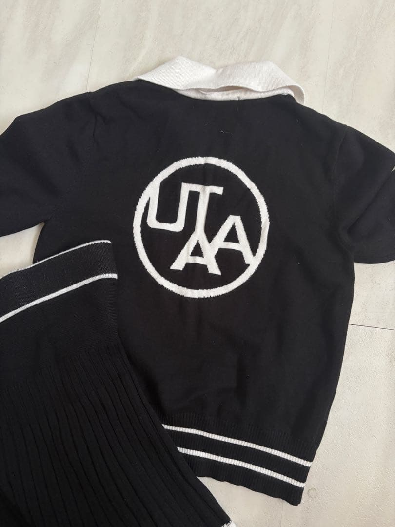 UTAA セットアップ セーター 半袖　ゴルフウェア