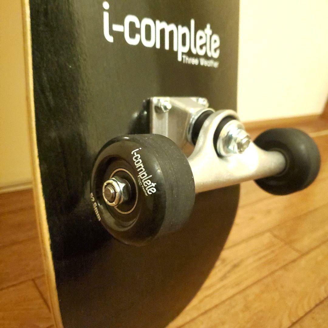 スリーウェザー i-complete キッズ スケボー ブラック コンプリート