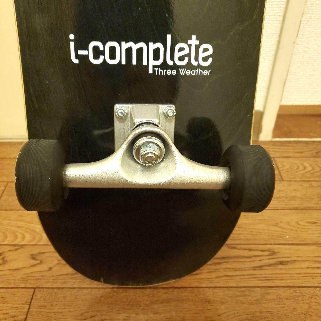 スリーウェザー i-complete キッズ スケボー ブラック コンプリート