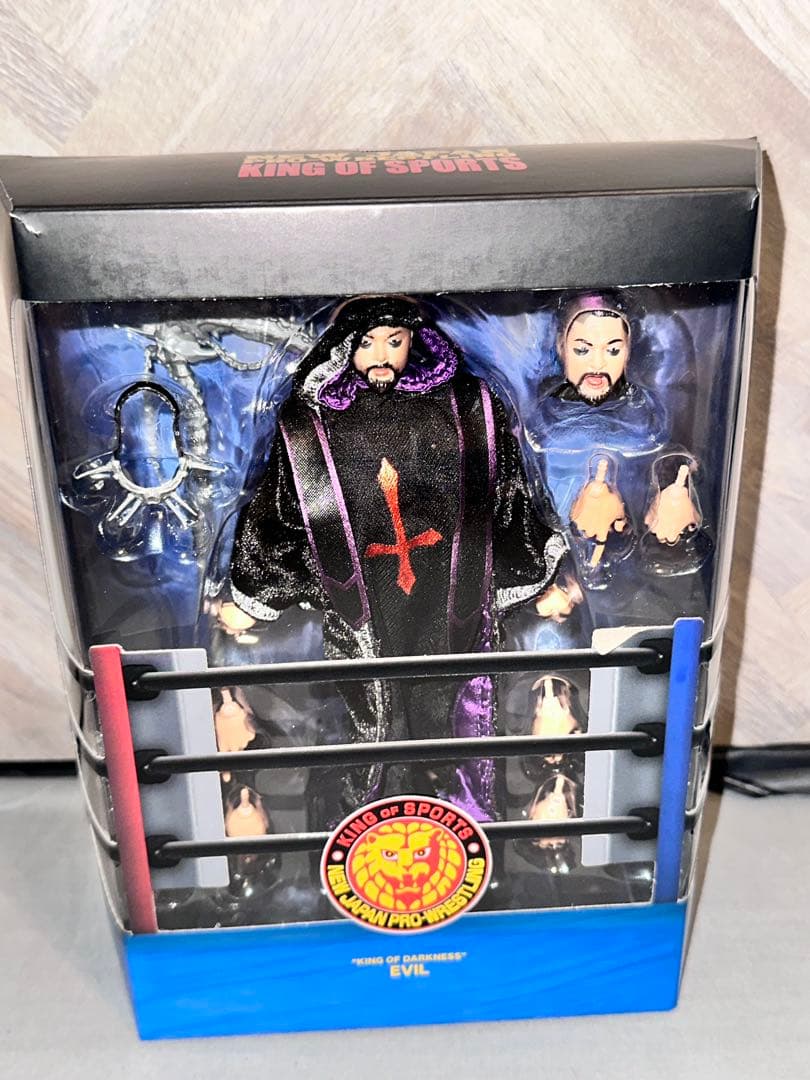 オカダ、棚橋、EVIL、オスプレイ　新日本プロレスフィギュアセット