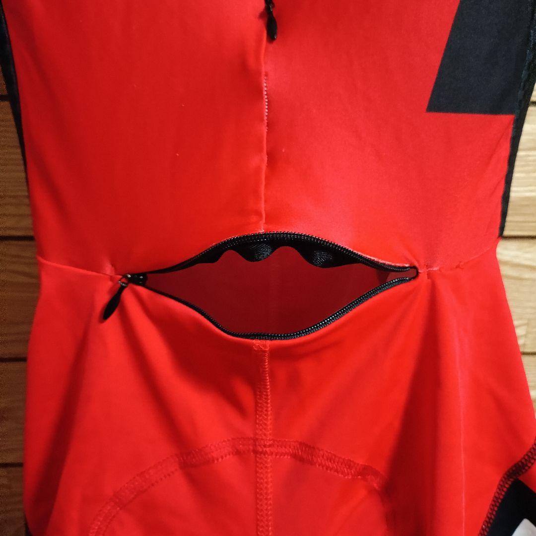 支給品　BMC　半袖スキンスーツ　PEARL iZUMi　ロードスーツ　XS