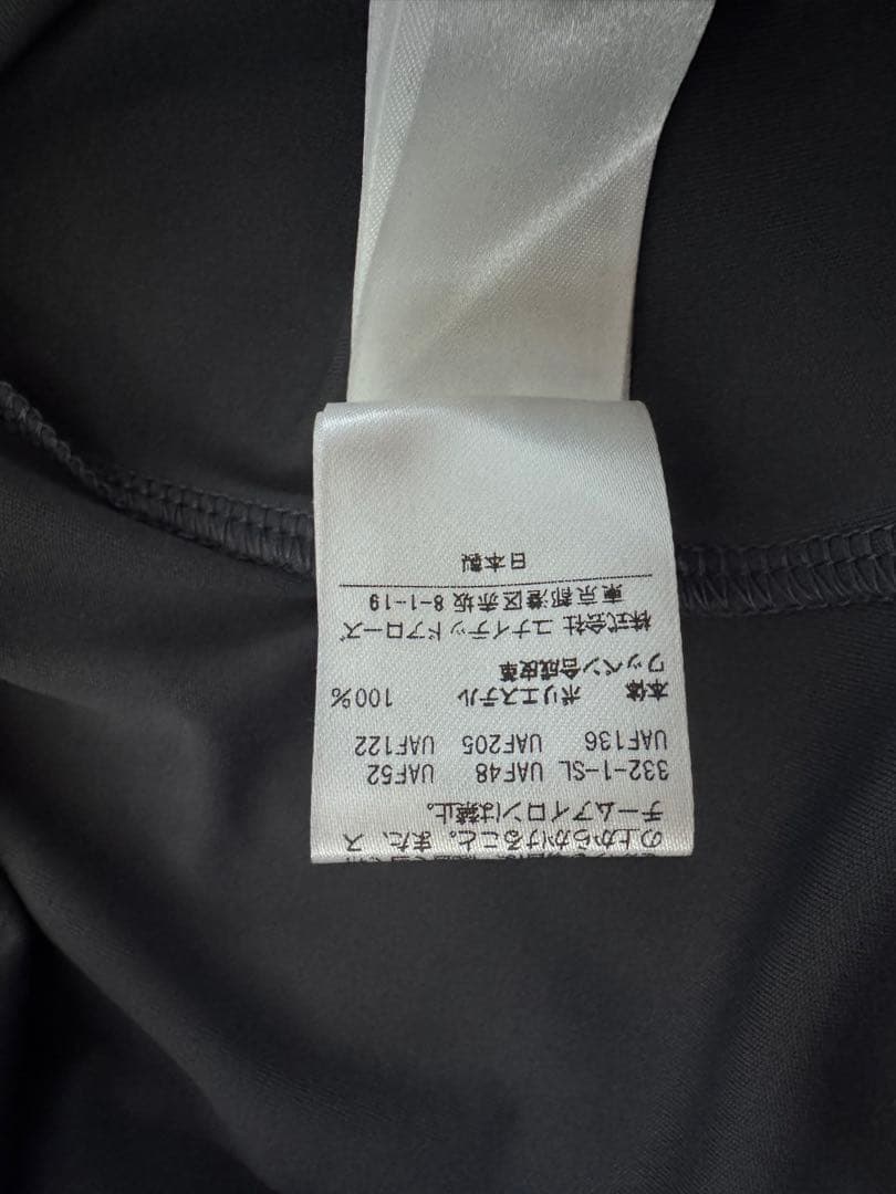 UNITED ARROWS GOLF モックネック 長袖 メンズ S グレー