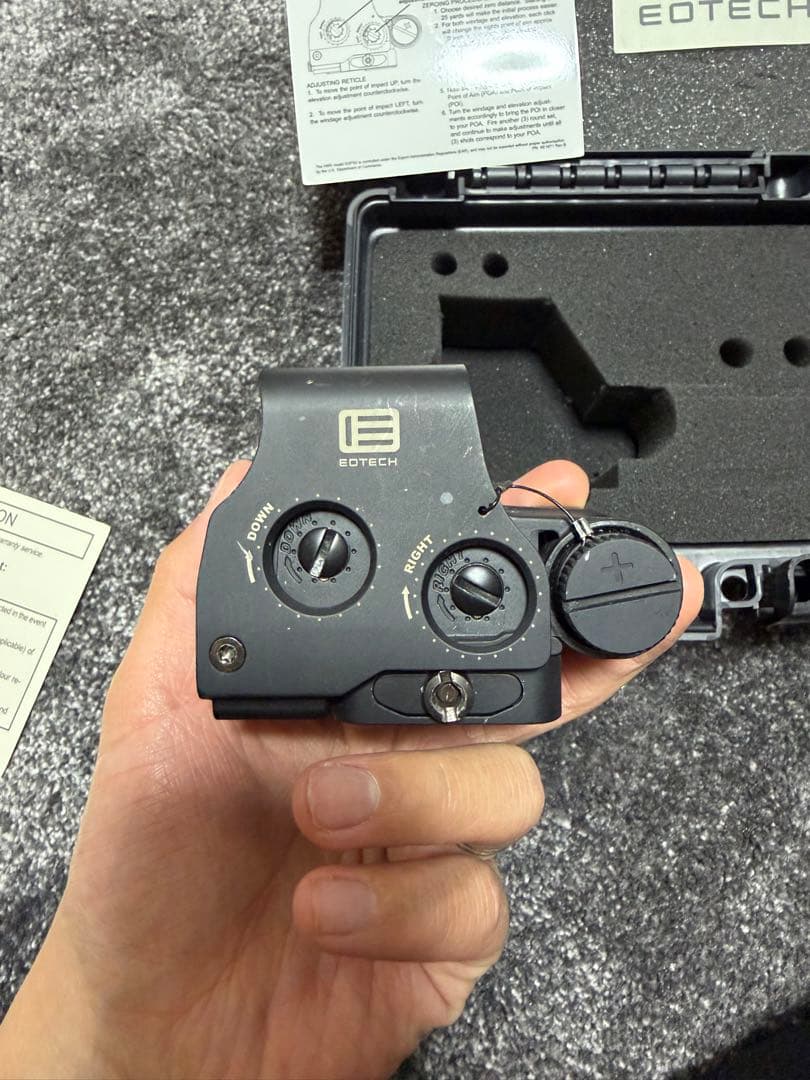 最終値下げ実物 EOTech EXPS2-0 2022年製新ロゴ ホロサイト箱付