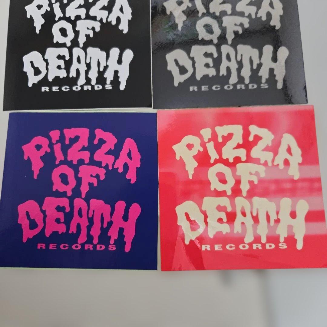 PIZZA OF DEATH RECORDS ステッカー 6枚セット
