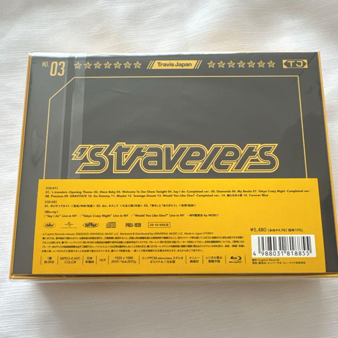 Travis Japan 's travelers FC盤 Blu-ray
