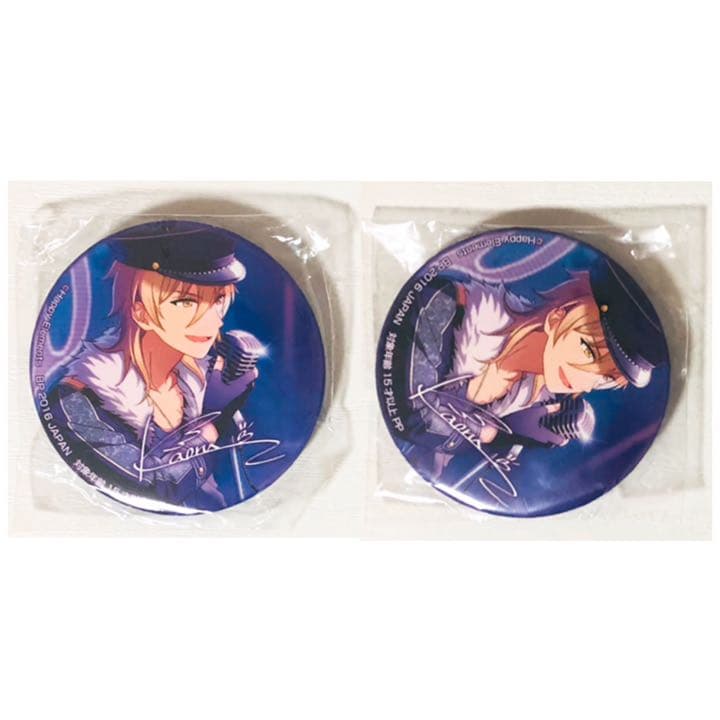 新品★あんスタ★UNDEAD【羽風薫】バラエティ★缶バッジ★バラ缶★2点セット