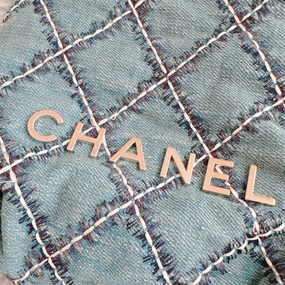 CHANEL シャネル ノベルティ バック ミニ デニム