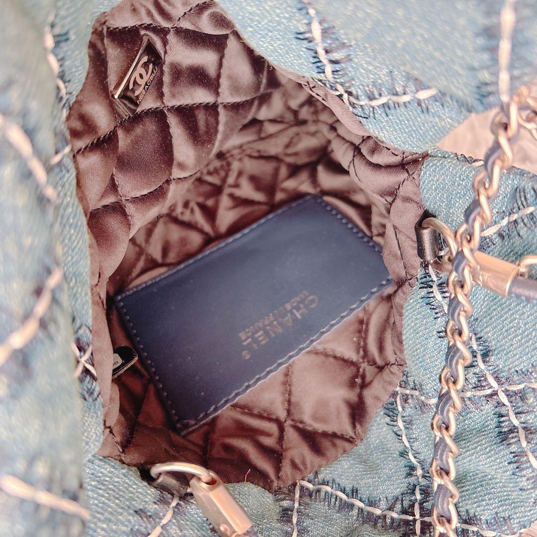 CHANEL シャネル ノベルティ バック ミニ デニム