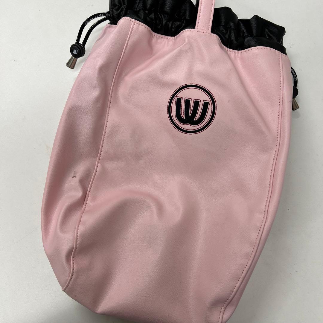 ミエコウエサコ M.U SPORTS ゴルフボストンバッグ シューズバッグ