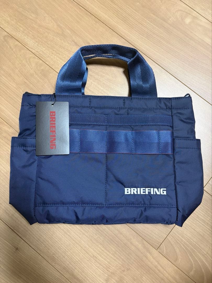 BRIEFING ネイビー カートトートバッグ