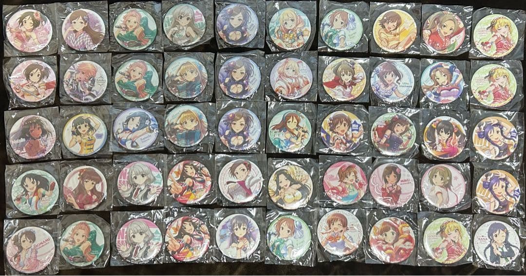 アイドルマスター シンデレラガールズ プライズ 缶バッジ 260個 まとめ売り