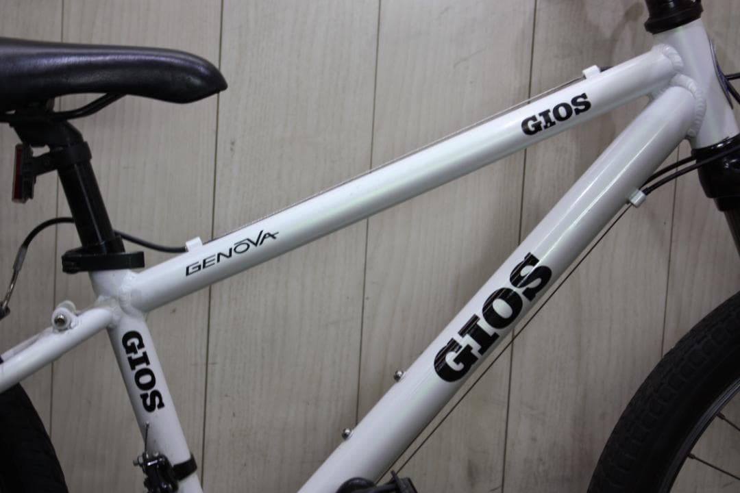 GIOS GENOVA 24型 シマノ21速 320mm 本格子供用MTB 白