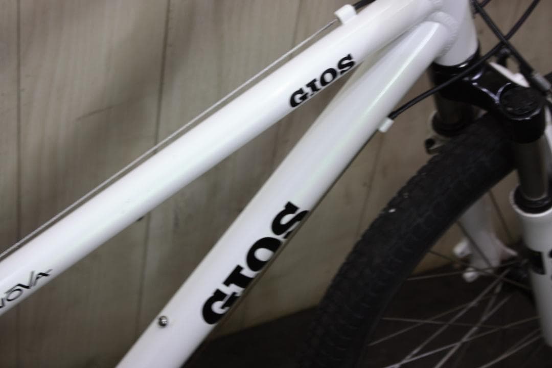 GIOS GENOVA 24型 シマノ21速 320mm 本格子供用MTB 白