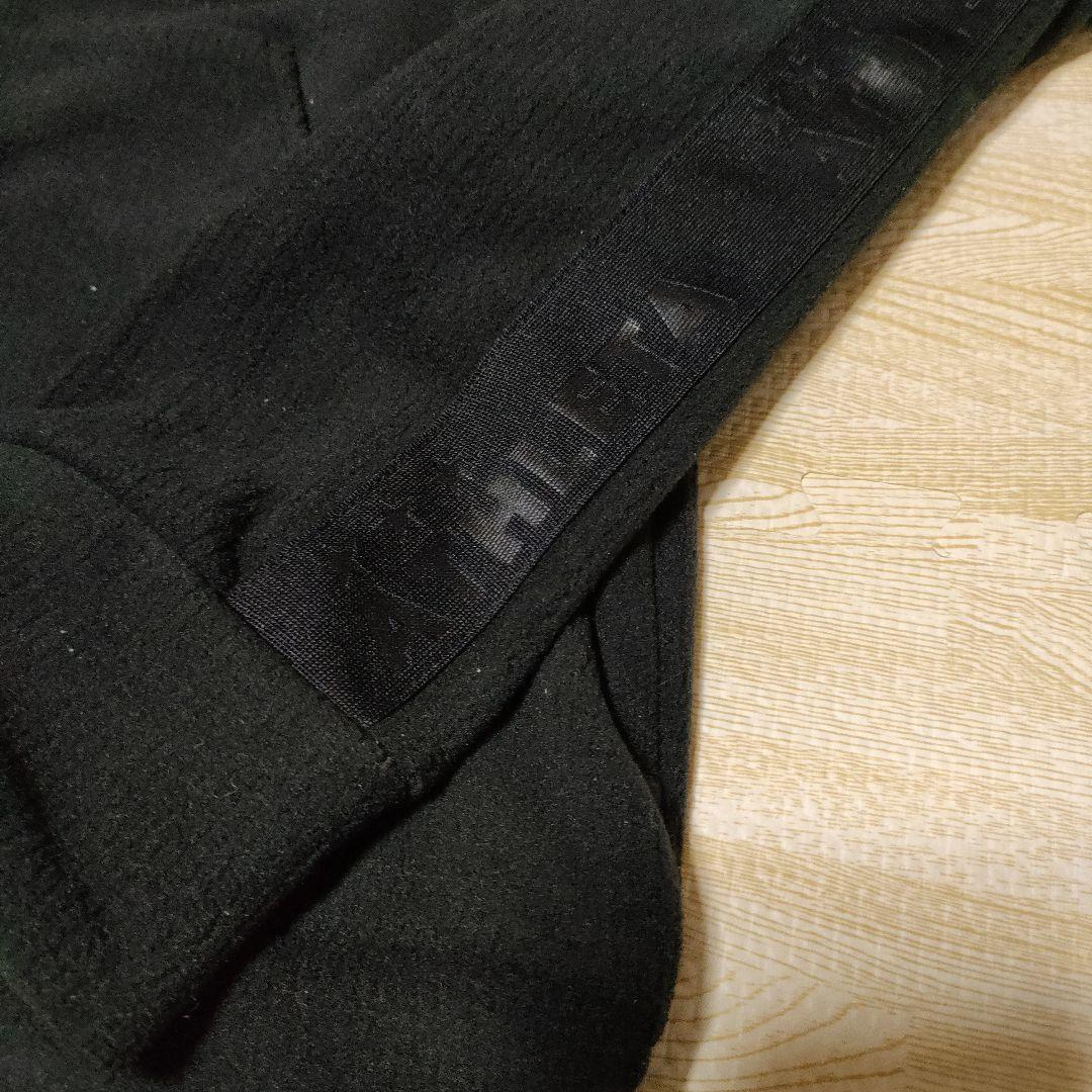 新品 ATHLETA アスレタ FUK-24 SW 裏起毛 上下 黒 L