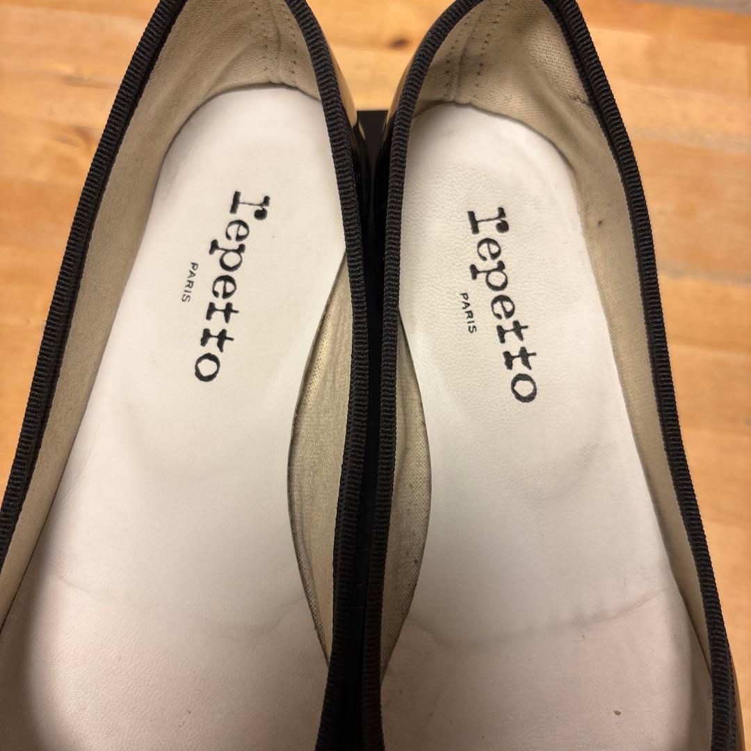 repetto レペット37 Noir エナメル　ブラック　黒