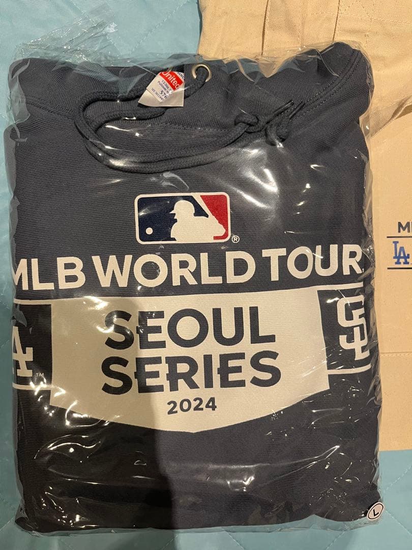 MLB SEOUL JTBパーカー&バック&タオル セット　ドジャース　大谷