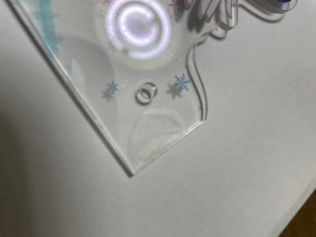 BIGアクリルフィギュア　あめとゆき　駅長キツネ