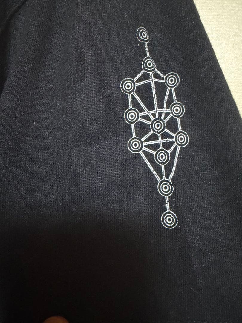 LUNASEA SUGIZOSephirotオーガニックコットンVネックTシャツ