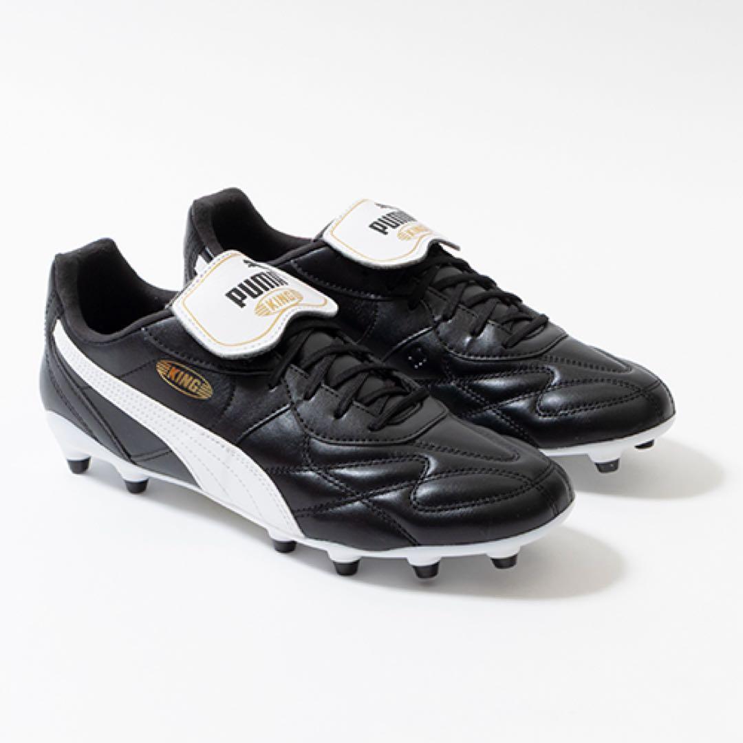 PUMA KING TOP FG/AGニューモデル　 ブラック/ホワイト