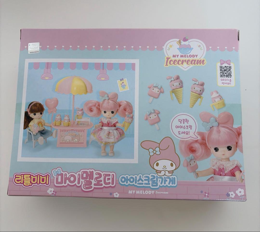 未開封　リトルミミ マイメロディ アイスクリーム屋 韓国限定
