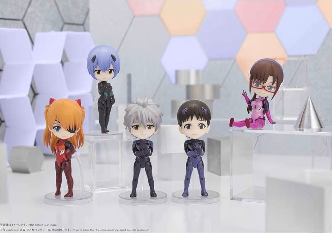エヴァンゲリオン フィギュアーツミニ 新品開封5セット