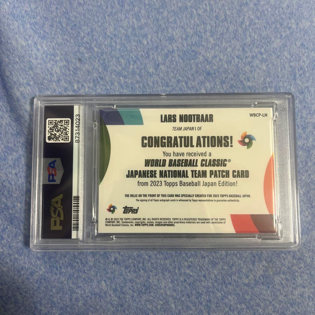 LARS NOOTBAAR wbc japan パッチ ヌートバー Topps