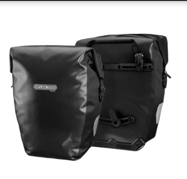 【未使用品】ORTLIEB バックローラー シティ ブラック 40L(ペア)