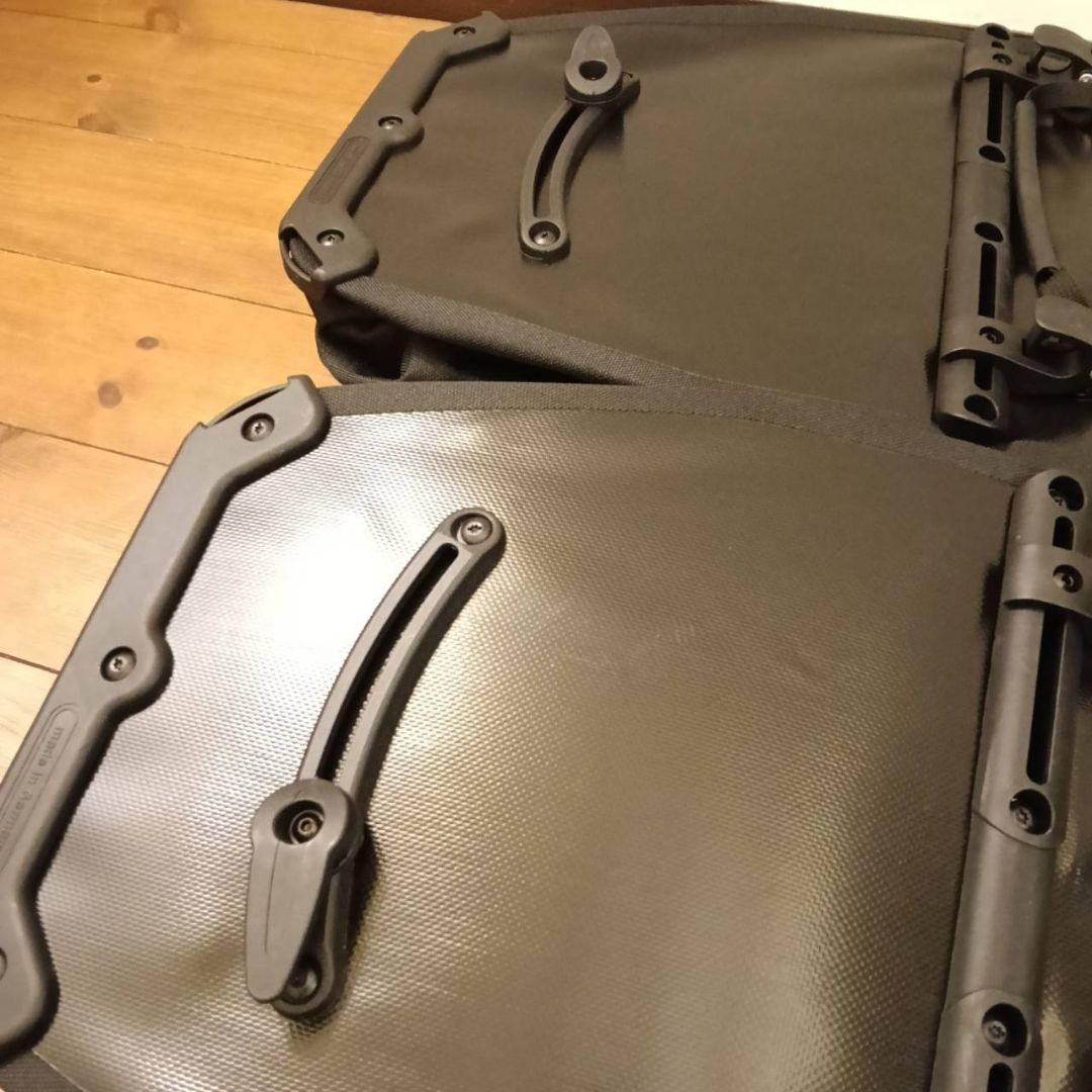 【未使用品】ORTLIEB バックローラー シティ ブラック 40L(ペア)