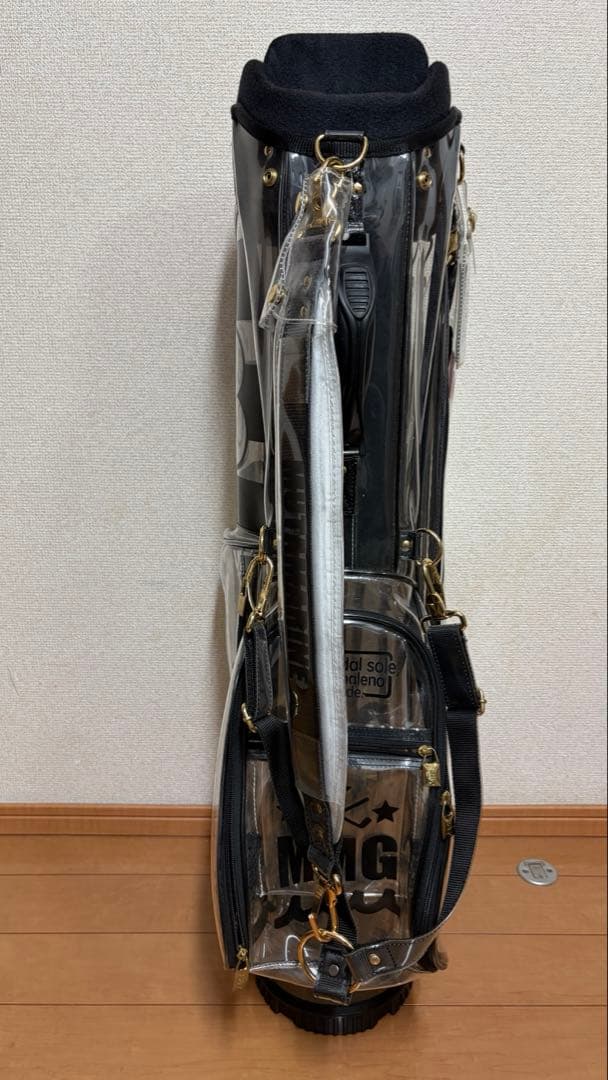 【美品】ムータ　muta キャディバック　クリア
