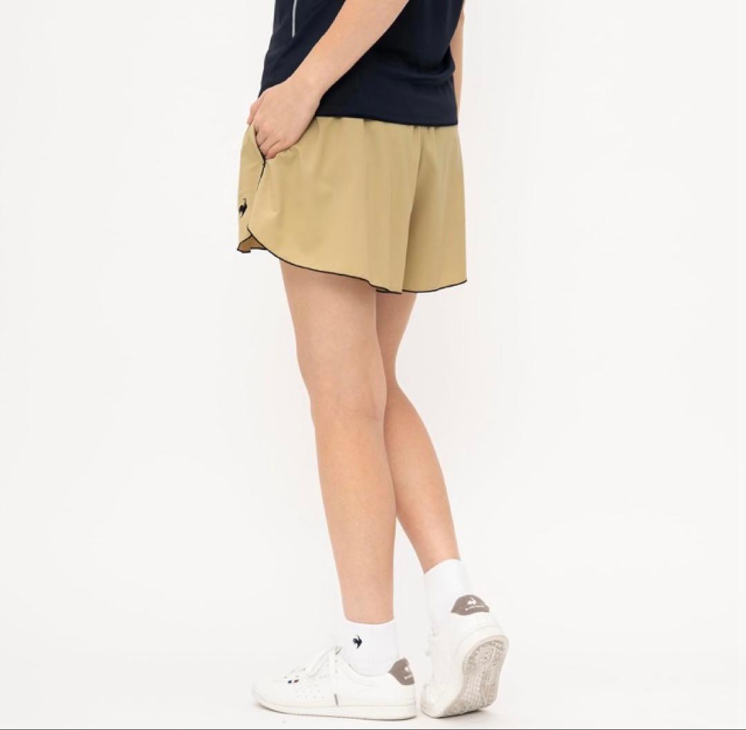No.599 ル・コック 足、ほそほそキュロット★ベージュ★