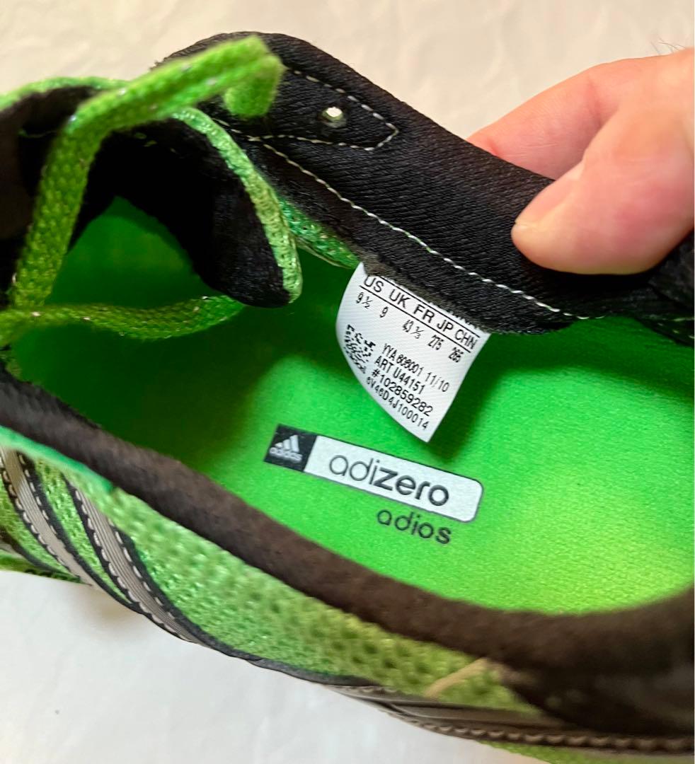 アディダス adizero adios 27.5cm 新品