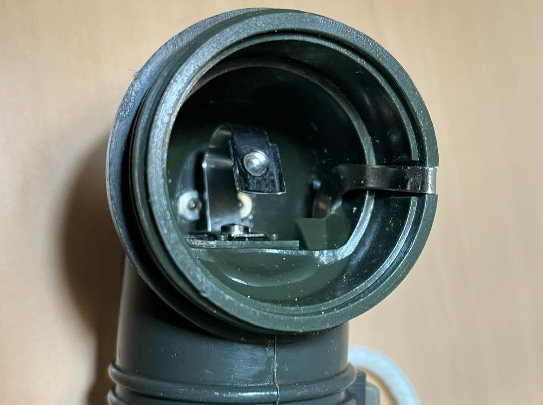 実働品 陸上自衛隊 L型ライト JTL-122-B 官給品 蛍マーク 昭和レトロ
