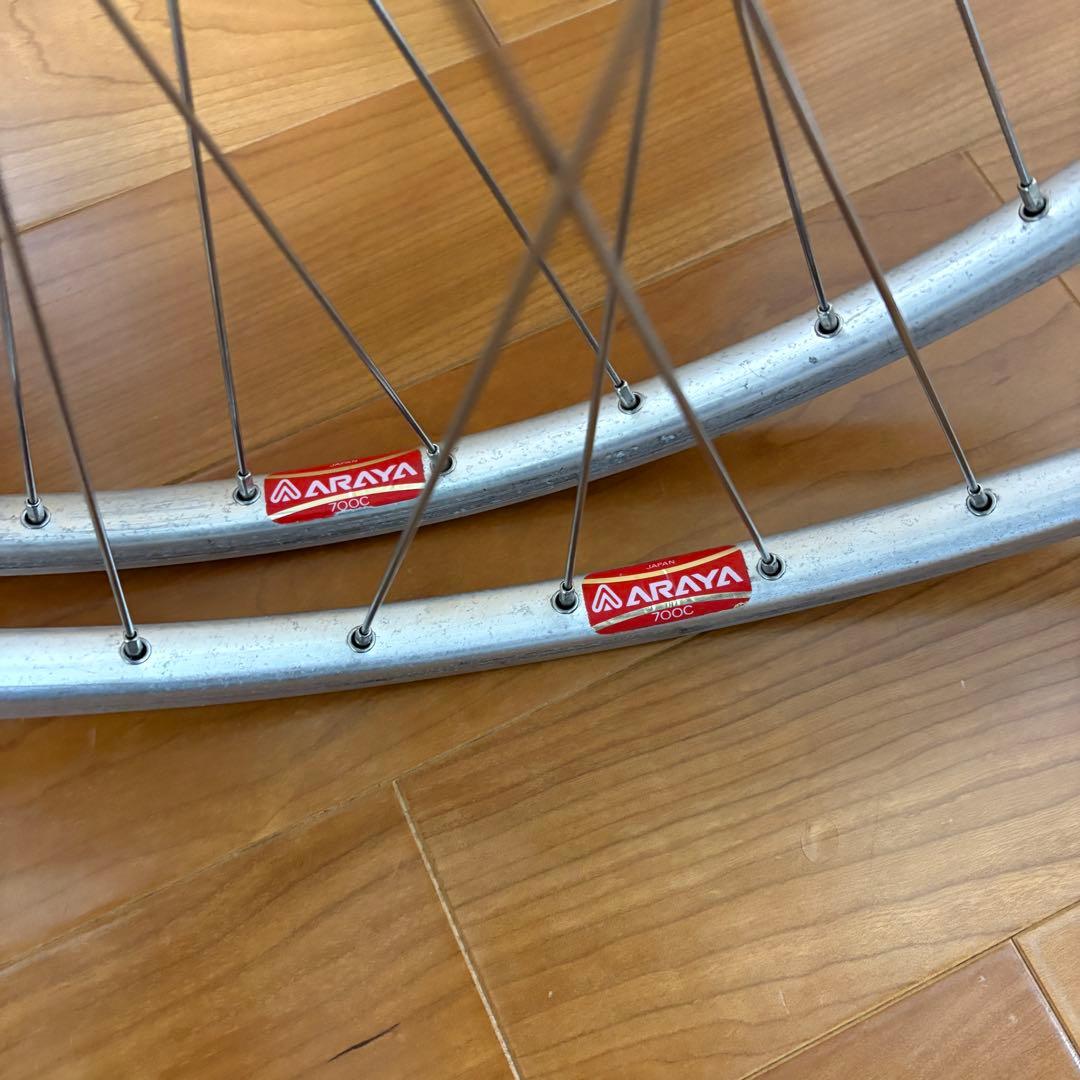 ピストホイール　ARAYA SHIMANO DURA-ACE