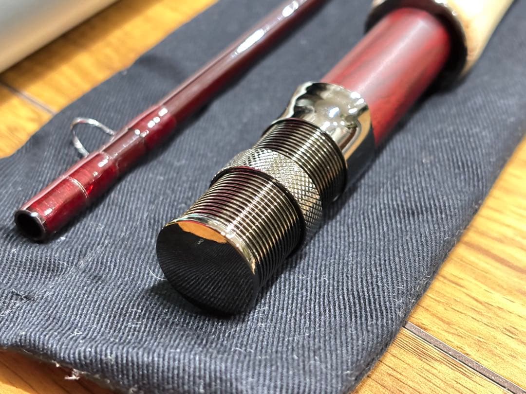 TSR SH2 81005 8'10\" #5 フライロッド　アルミケース　袋付き