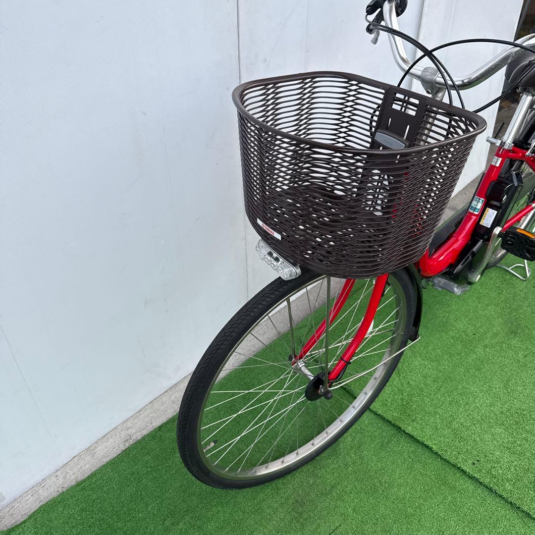 YAMAHAヤマハ電動アシスト自転車26インチ 12.3Ahレッド